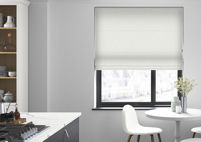 Ashbury, Mist - Twist&Fit Roman Blind - Image 3